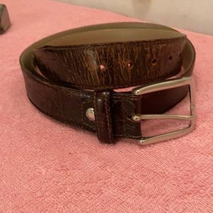 VERA PELLE Genuine Leather Belt for MENS